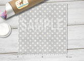Grey Polka Dots Adhesive Vinyl 1264